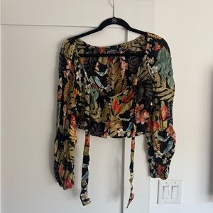 Angie Floral Multicolor Blouse